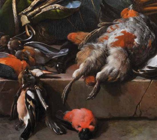 Melchior de Hondecoeter Still life with birds China oil painting art